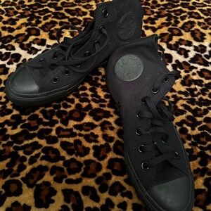 Converse Black High-Top Sneakers